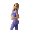 OstroVit Legginsy sportowe damskie - fioletowe