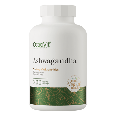 OstroVit Ashwagandha VEGE 200 tabletek