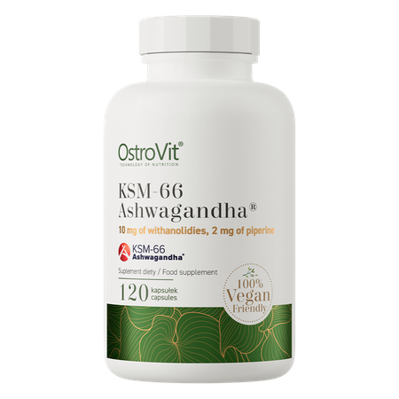 OstroVit KSM-66 Ashwagandha® VEGE 120 capsules