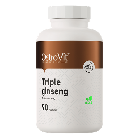 OstroVit Triple Ginseng VEGE 90 capsules