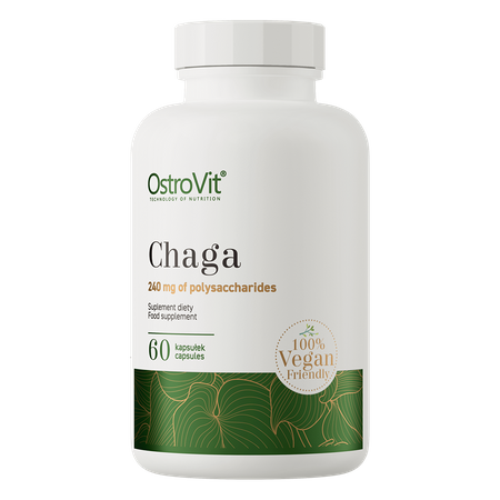 OstroVit Chaga VEGE 60 kapsułek