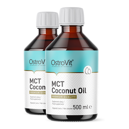 OstroVit  MCT Coconut Oil 2 x 500 ml