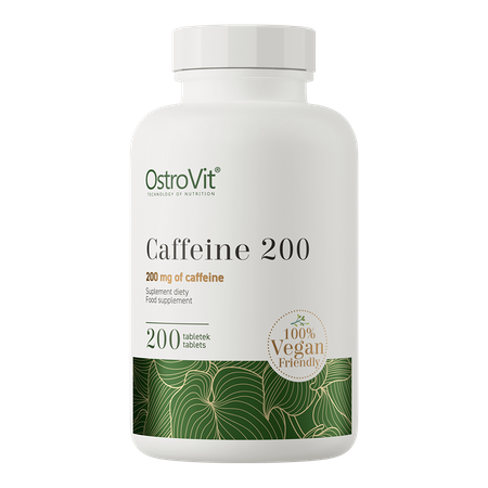 OstroVit Koffein 200 mg VEGE 200 tabletter