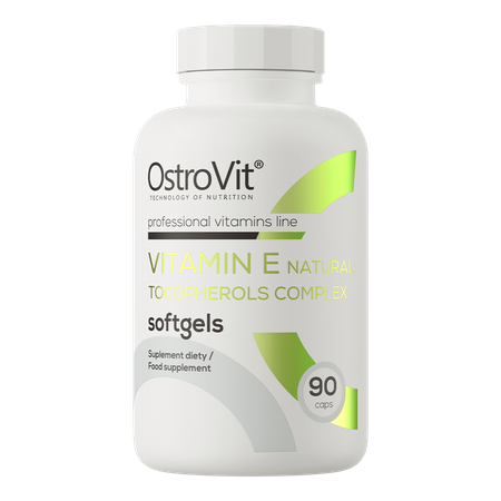 OstroVit Витамин E Натуральный комплекс токоферолов 90 капсул