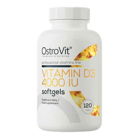 OstroVit Vitamin D3 4000 IU 120 Kapseln