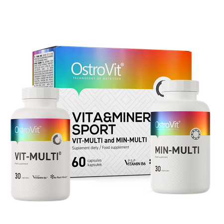 OstroVit VITA&MINERALS Sport 60 capsules