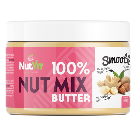 NutVit 100% Nut Butter Mix 500 g