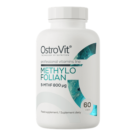 OstroVit Methylofolian 5-MTHF 800 μg 60 kapsułek