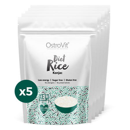 OstroVit Ryż Konjac 5 x 250 g