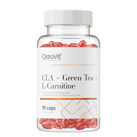 OstroVit CLA + Grüner Tee + L-Carnitin 90 Kapseln