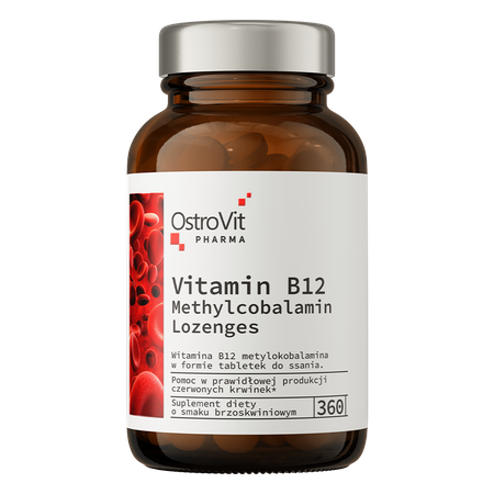 OstroVit Pharma Витамин B12 360 пастилок персиковый