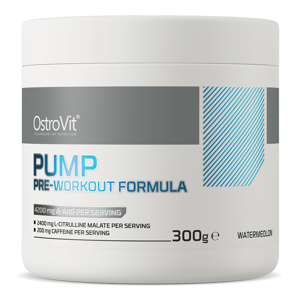 OstroVit PUMP Pre-Workout Formula 300 г арбуз - 9,62 € Официальный магазин  производителя