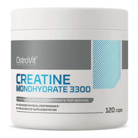 OstroVit Monohydrat Kreatyny 3300 mg 120 kapsułek