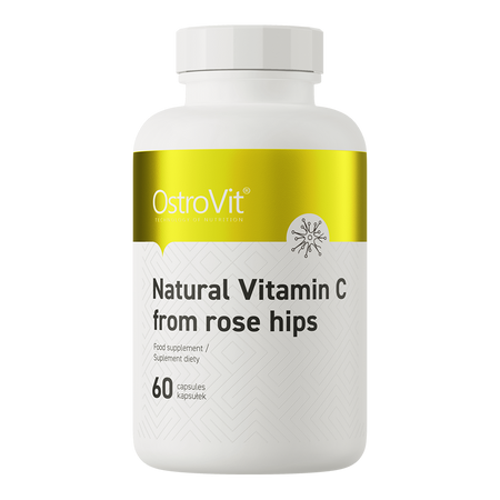 OstroVit Natural Vitamin C from Rose Hips 60 capsules