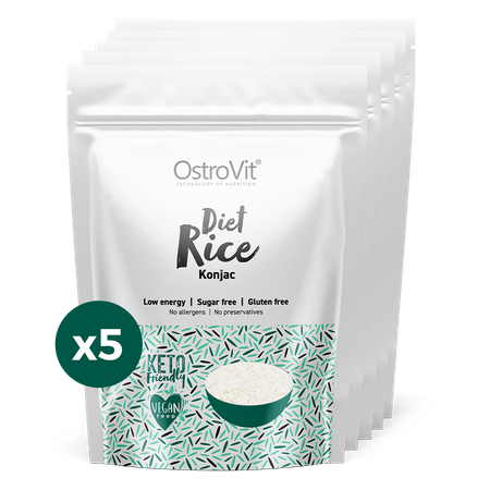 OstroVit Diet Rice Konjac 5 x 400 g