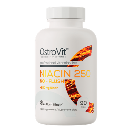 OstroVit Niacin 250 NO-FLUSH 90 tablets