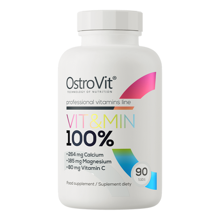 OstroVit 100% Vit&Min 90 tabletek