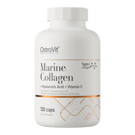 OstroVit Marine Collagen + Hyaluronic Acid + Vitamin C 120 capsules