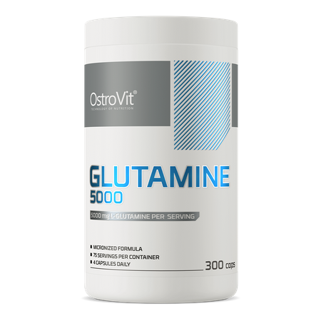 OstroVit Glutamin 5000 mg 300 Kapseln