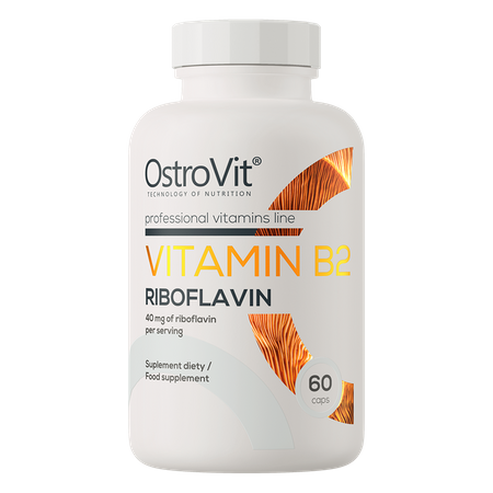 OstroVit Vitamin B2 Riboflavin 60 capsules