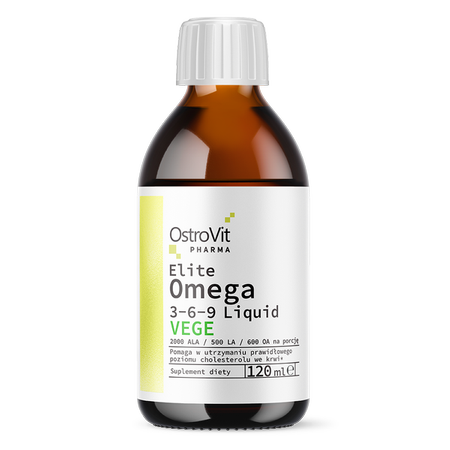 OstroVit Pharma Elite Омега 3-6-9 liquid VEGE 120 мл