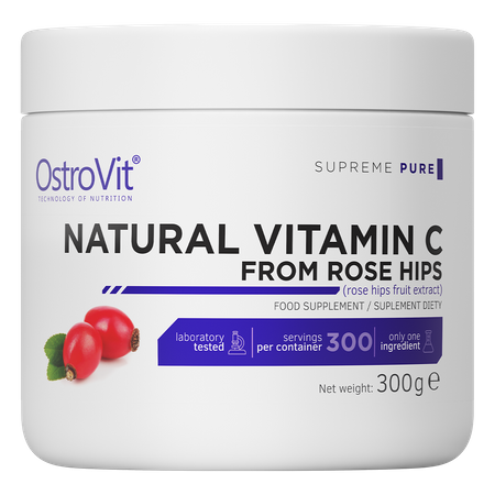 OstroVit Natürliches Vitamin C aus Wildrose 300 g