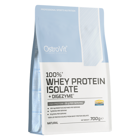 OstroVit 100% Whey Protein Isolate + Digezyme 700 g