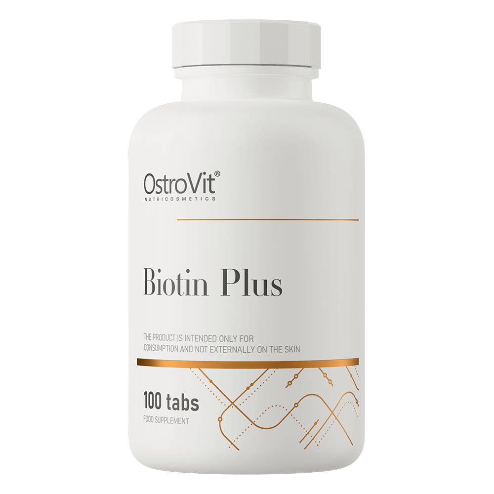 OstroVit Biotin Plus 100 tablets - 3,58 € - Official store | OstroVit