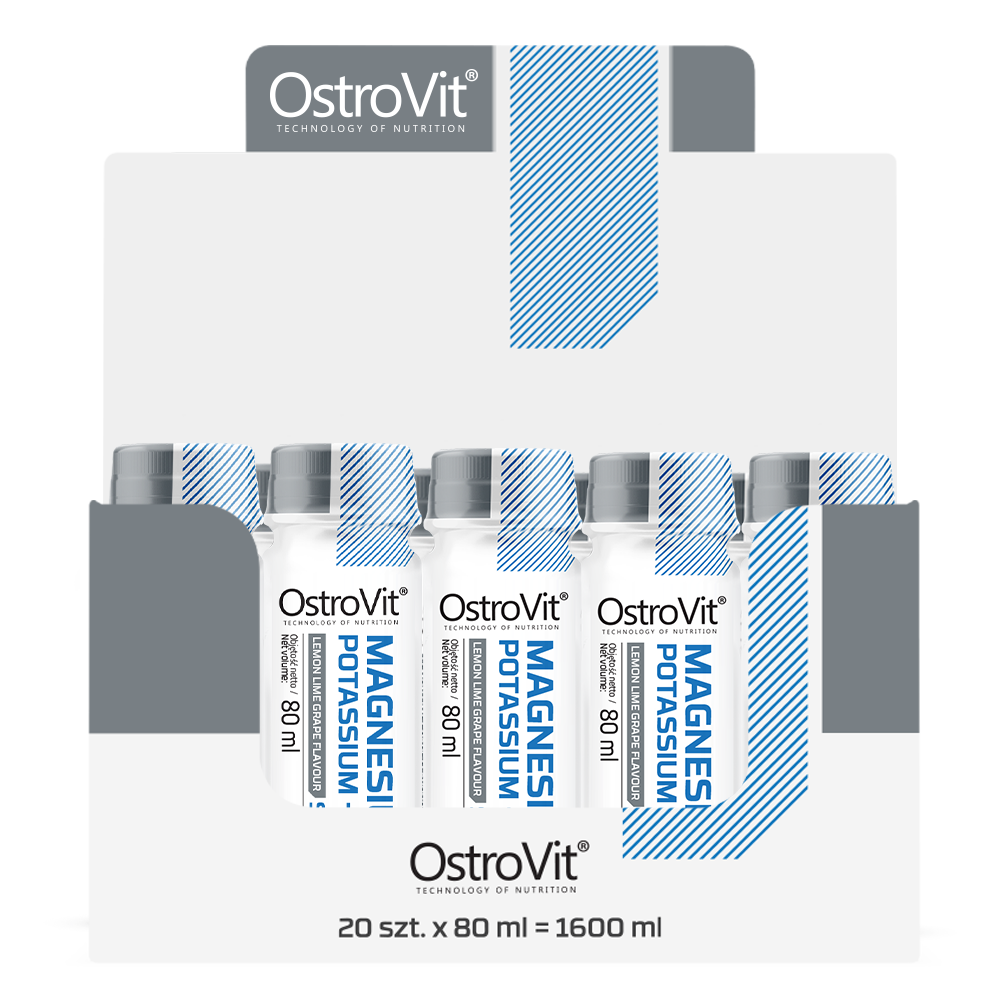 OstroVit Магний-Калий + B6 Shot 20 x 80 мл Mg + B6 Shot 80 мл - 17,51 €  Официальный магазин производителя