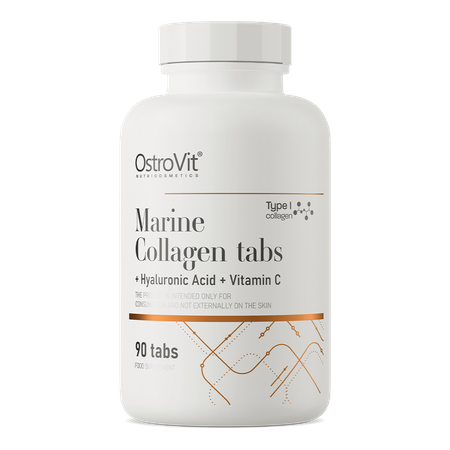 OstroVit Marine Collagen + Hyaluronic Acid and Vitamin C 90 tablets