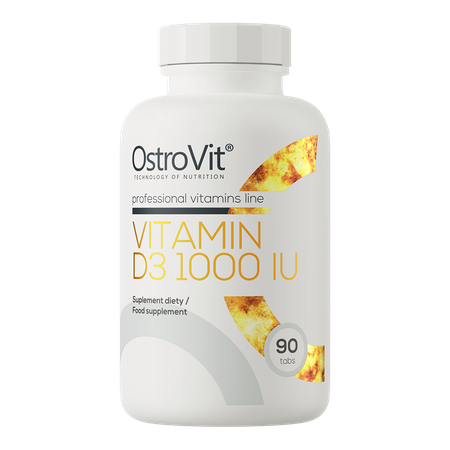 OstroVit Vitamin D3 1000 IU 90 Tabletten