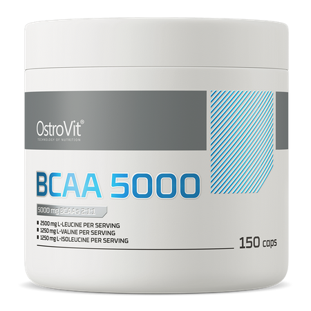 OstroVit BCAA 5000 mg 150 Kapseln