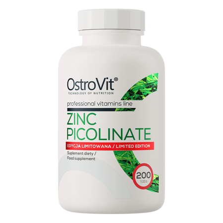 OstroVit Pikolinian Cynku 200 tabletek