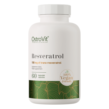 OstroVit Resweratrol VEGE 60 kapsułek