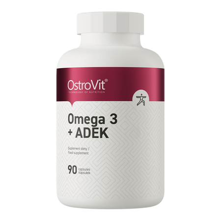 OstroVit Omega 3 + ADEK 90 kapsułek