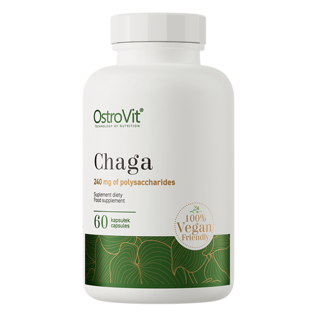 OstroVit Chaga VEGE 60 kapsułek