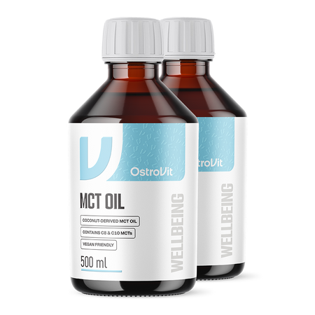 OstroVit Olej MCT z kokosa 2 x 500 ml