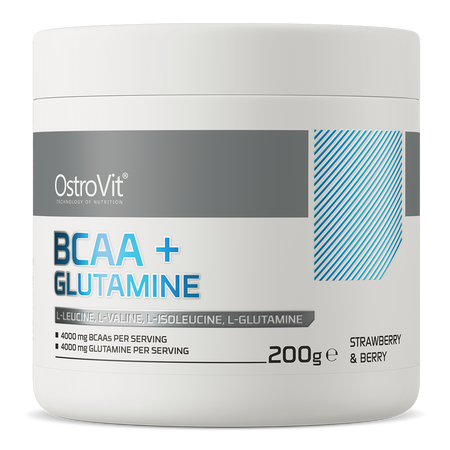 OstroVit BCAA + Glutamina 200 g