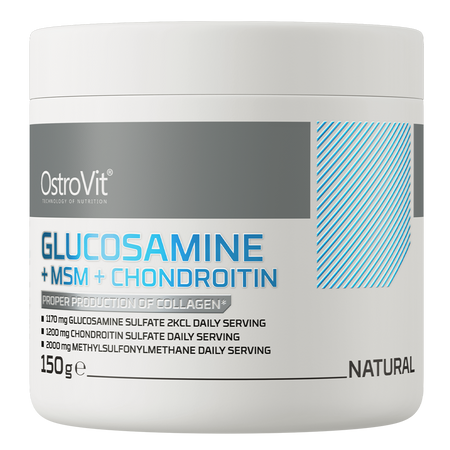 OstroVit Glukozamina + MSM + Chondroityna 150 g
