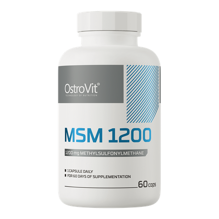 OstroVit MSM 1200 mg 60 kapsułek