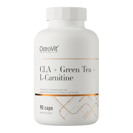 OstroVit CLA + Зеленый чай + L-карнитин 90 капсул